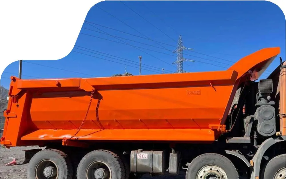 Mantención de batea de camión con soldadura estructural